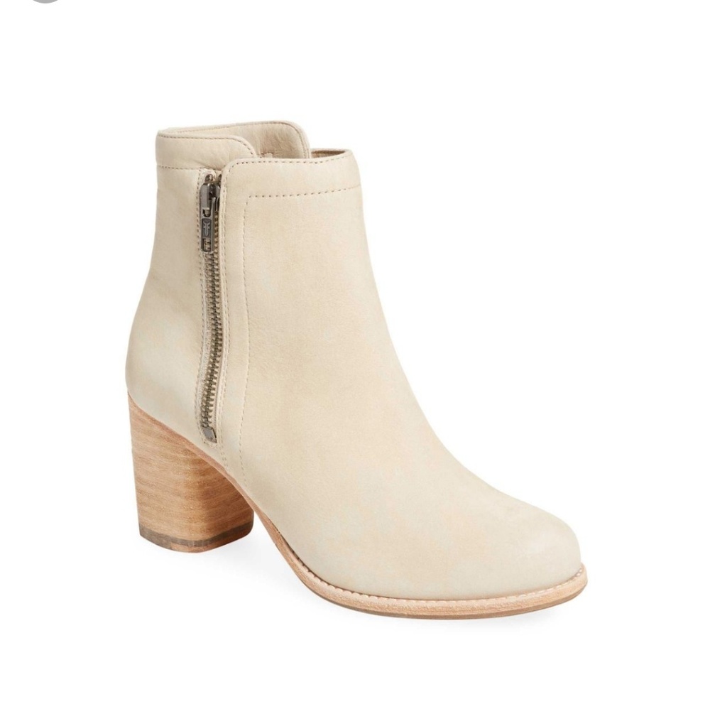 Frye Addie Double Zipper Suede Bootie